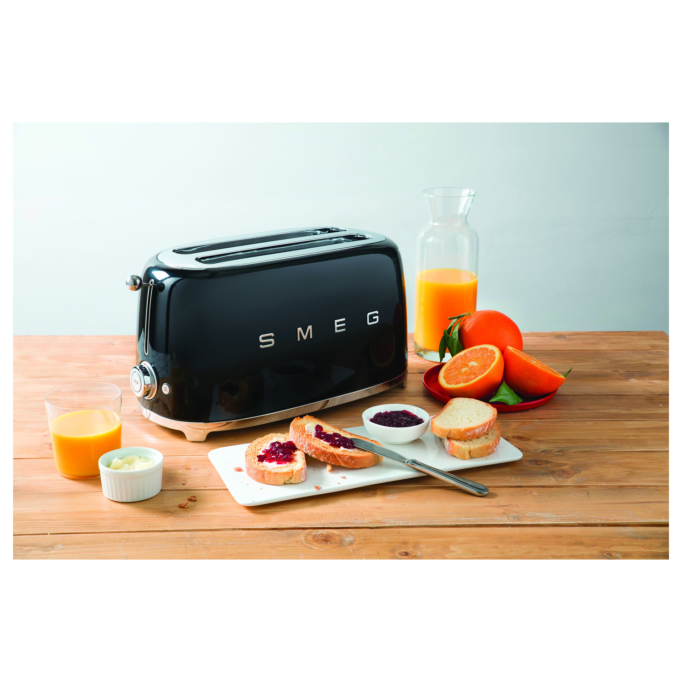Toster SMEG 50's Style TSF02BLEU crni-5
