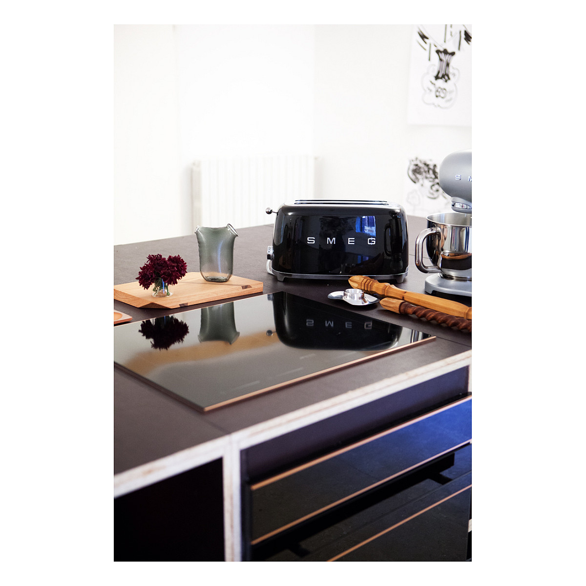 Toster SMEG 50's Style TSF02BLEU crni-7
