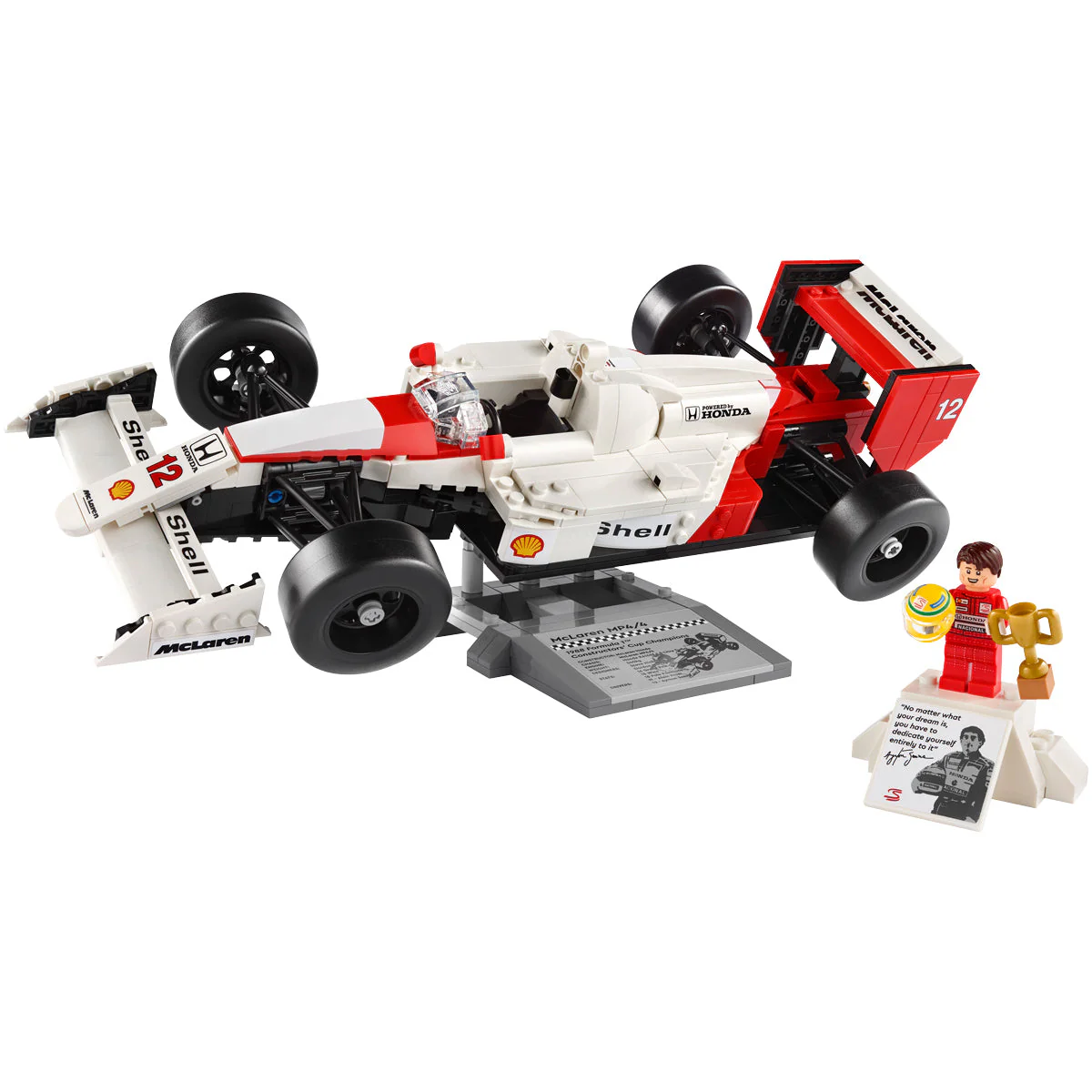 LEGO Icons 10330 McLaren MP4/4 & Ayrton Senna-1