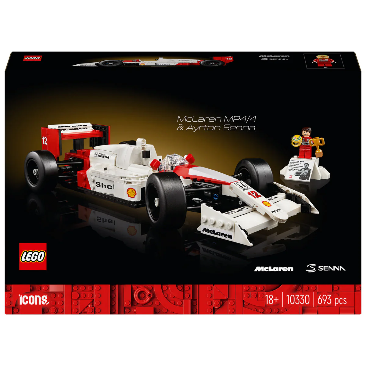 LEGO Icons 10330 McLaren MP4/4 & Ayrton Senna-0