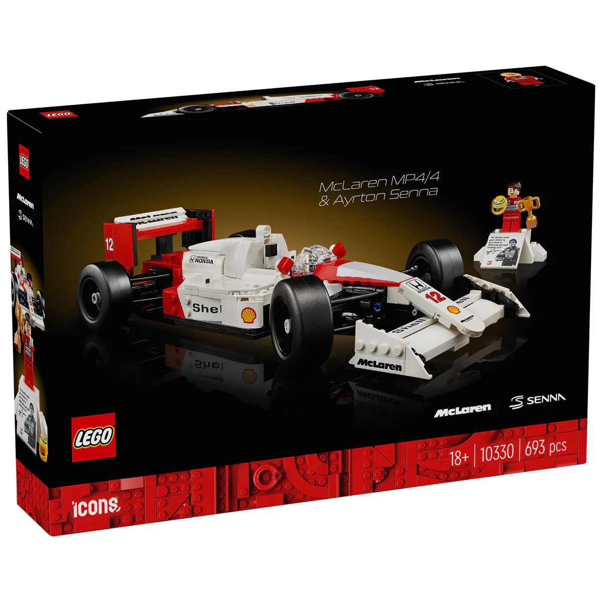 LEGO Icons 10330 McLaren MP4/4 & Ayrton Senna-8