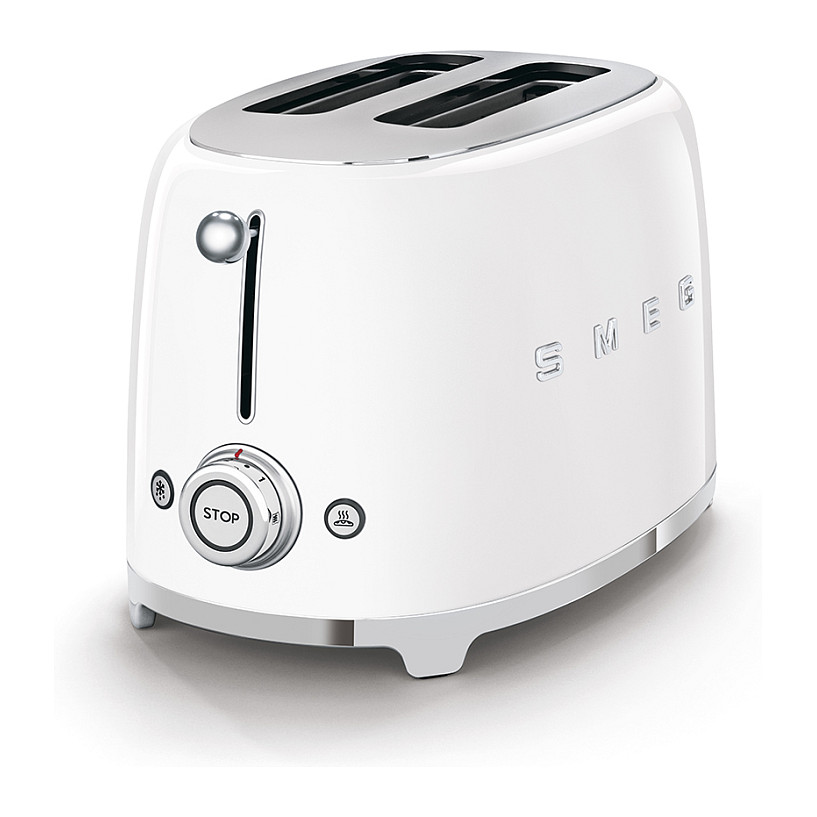 Toster SMEG TSF01WHEU 50's Style (2 utora, 950W, 6 razina tostiranja) White-1