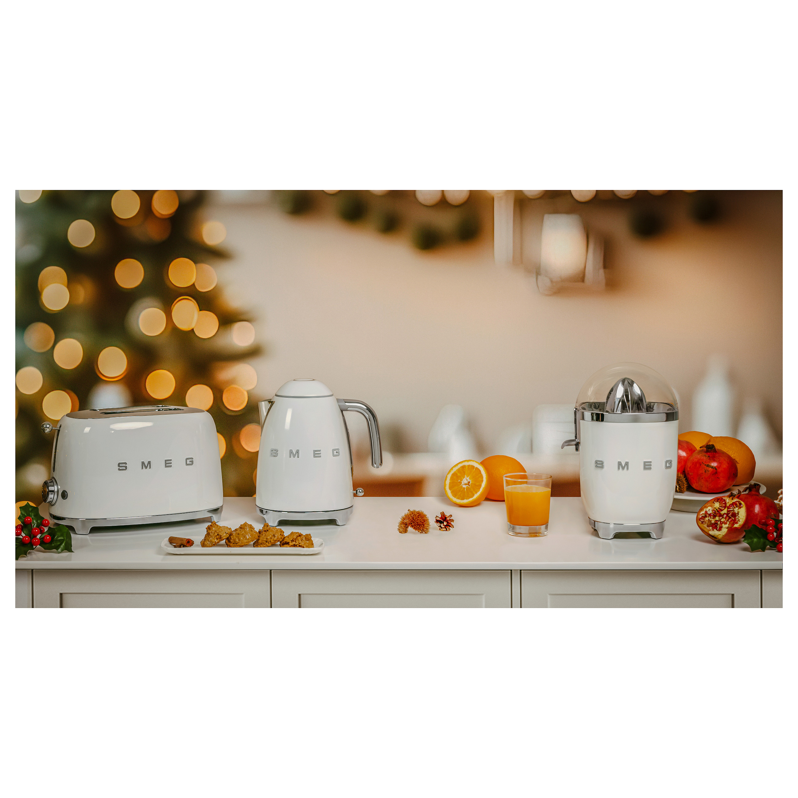 Toster SMEG TSF01WHEU 50's Style (2 utora, 950W, 6 razina tostiranja) White-11