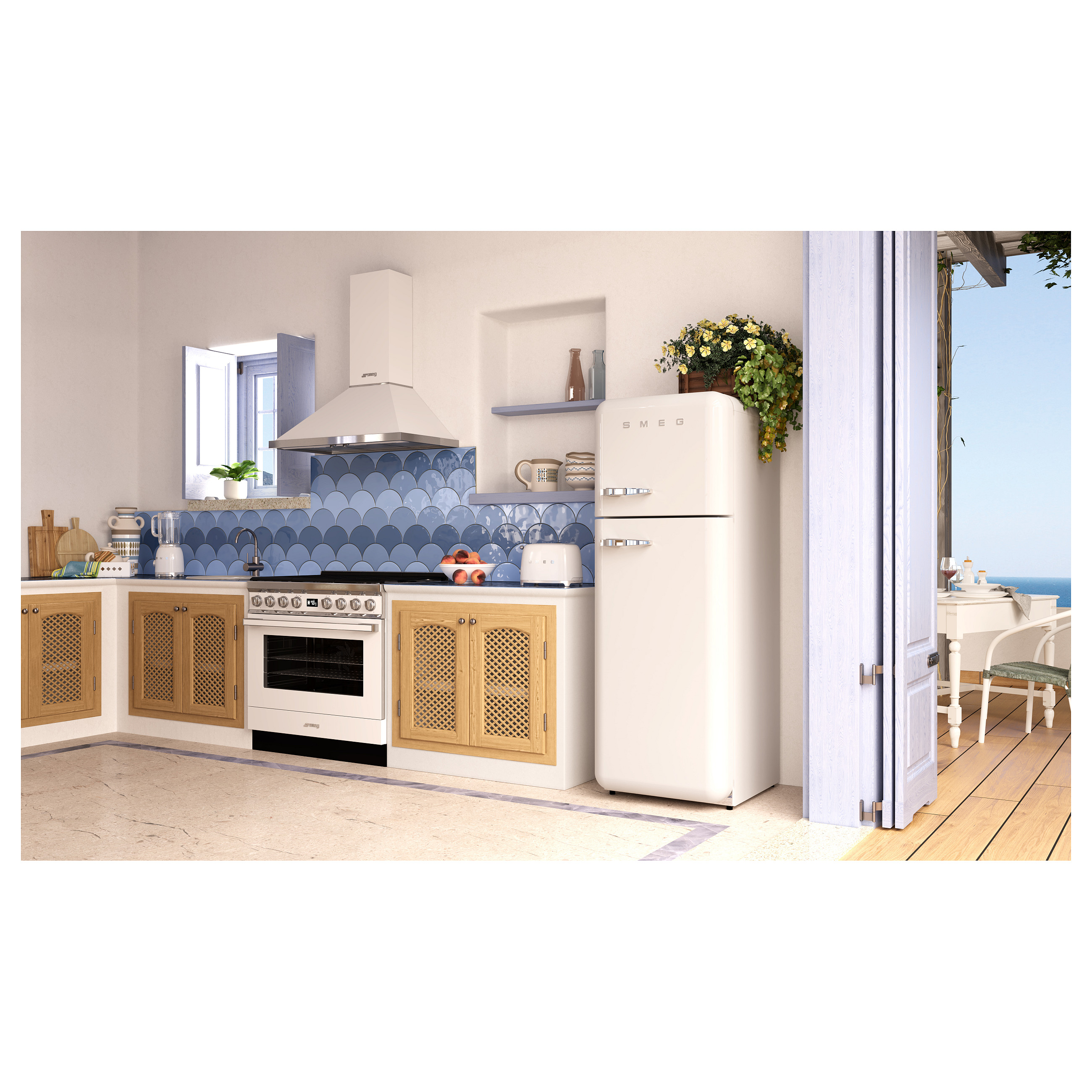 Toster SMEG TSF01WHEU 50's Style (2 utora, 950W, 6 razina tostiranja) White-14