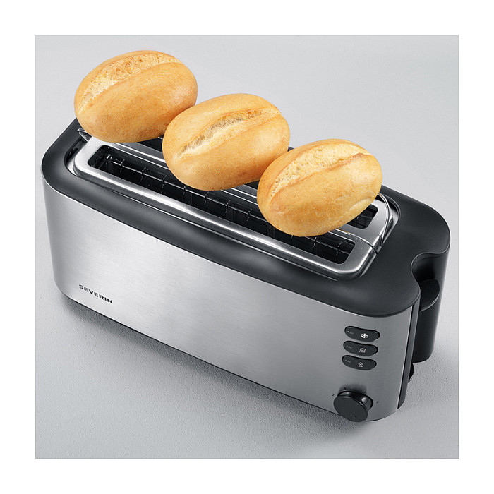 Severin AT 2509 toaster 4 slice(s) 1400 W Stainless steel-1