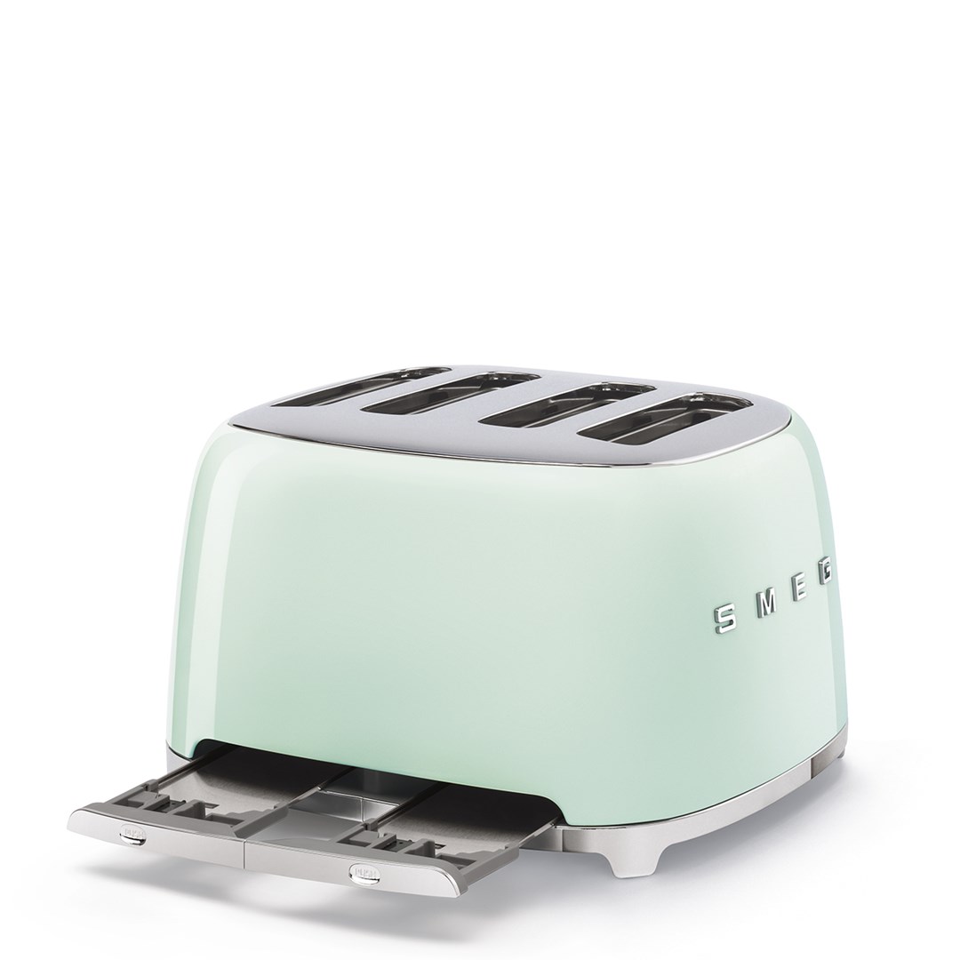 Toster SMEG 50's Style TSF03PGEU (4 kriške, 2000W, Pastelno zelena)-3