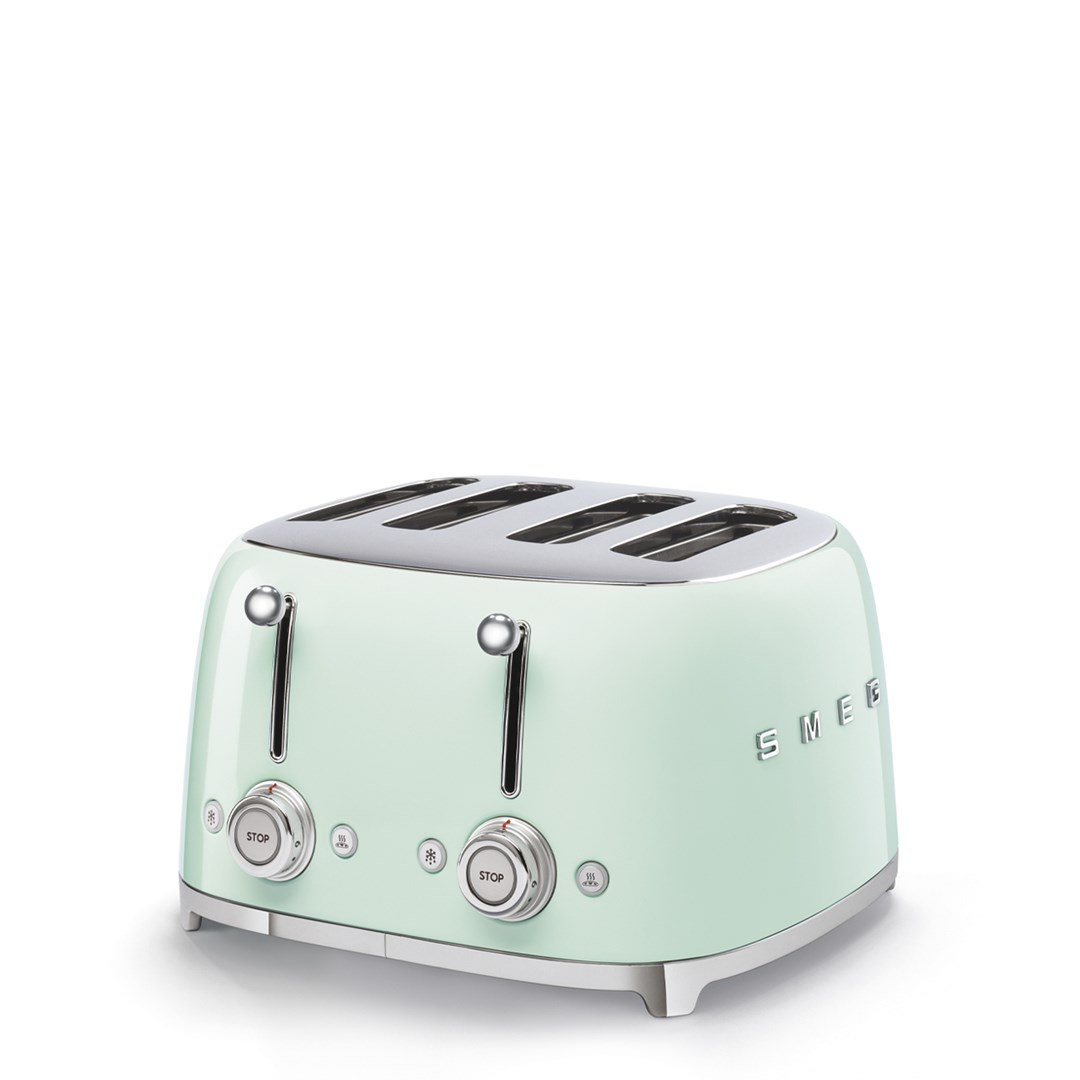 Toster SMEG 50's Style TSF03PGEU (4 kriške, 2000W, Pastelno zelena)-0