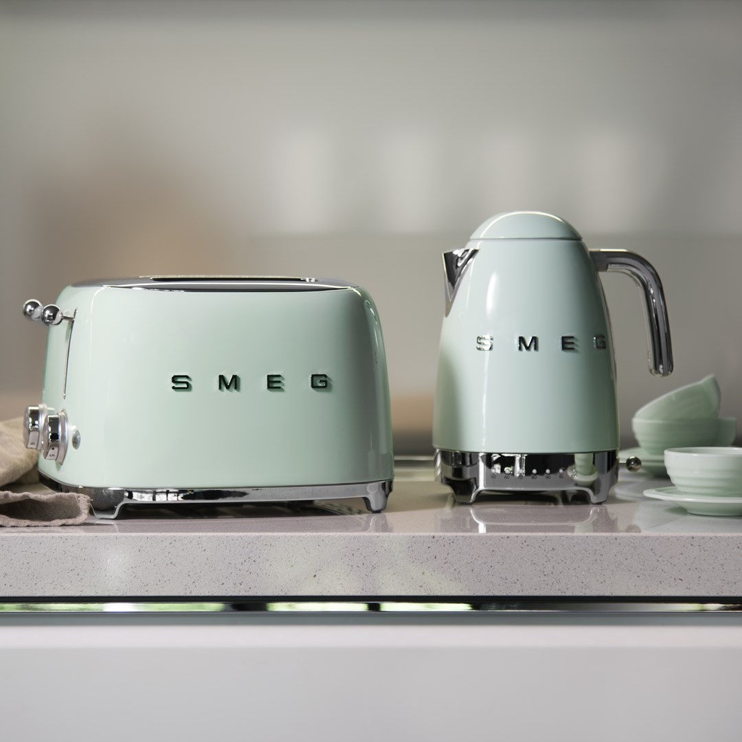 Toster SMEG 50's Style TSF03PGEU (4 kriške, 2000W, Pastelno zelena)-10
