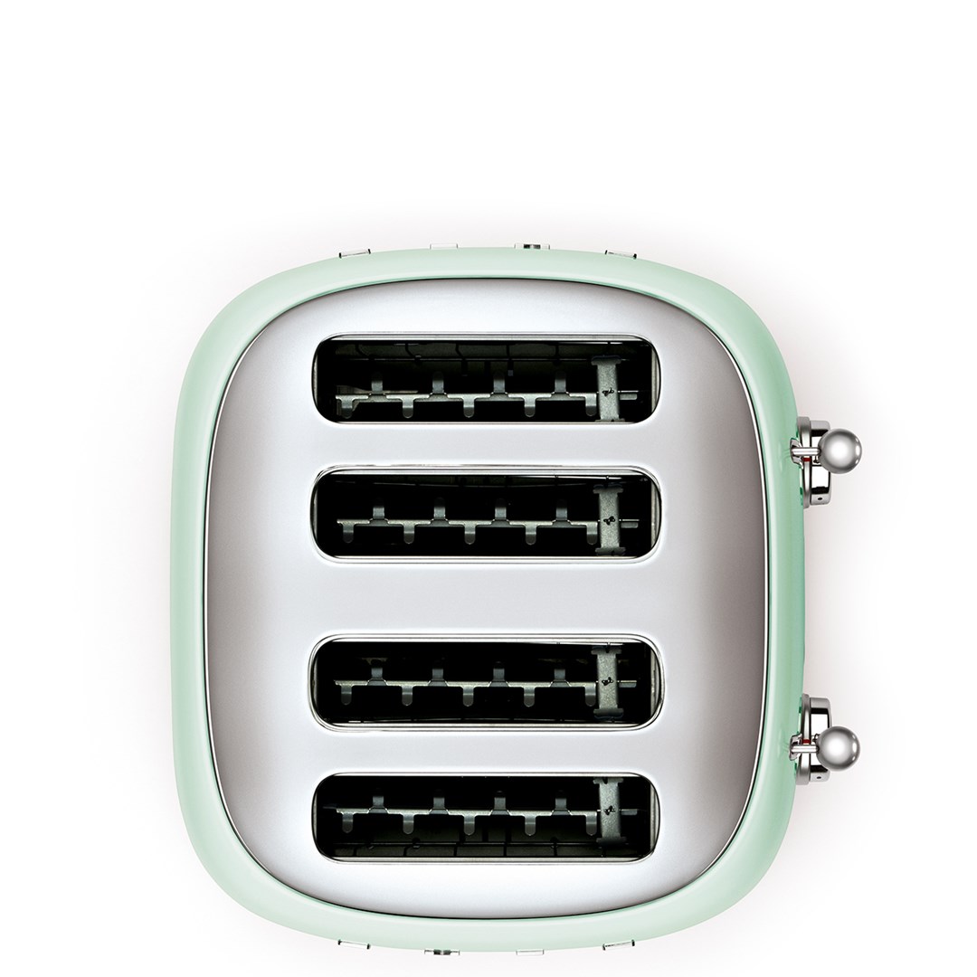 Toster SMEG 50's Style TSF03PGEU (4 kriške, 2000W, Pastelno zelena)-1