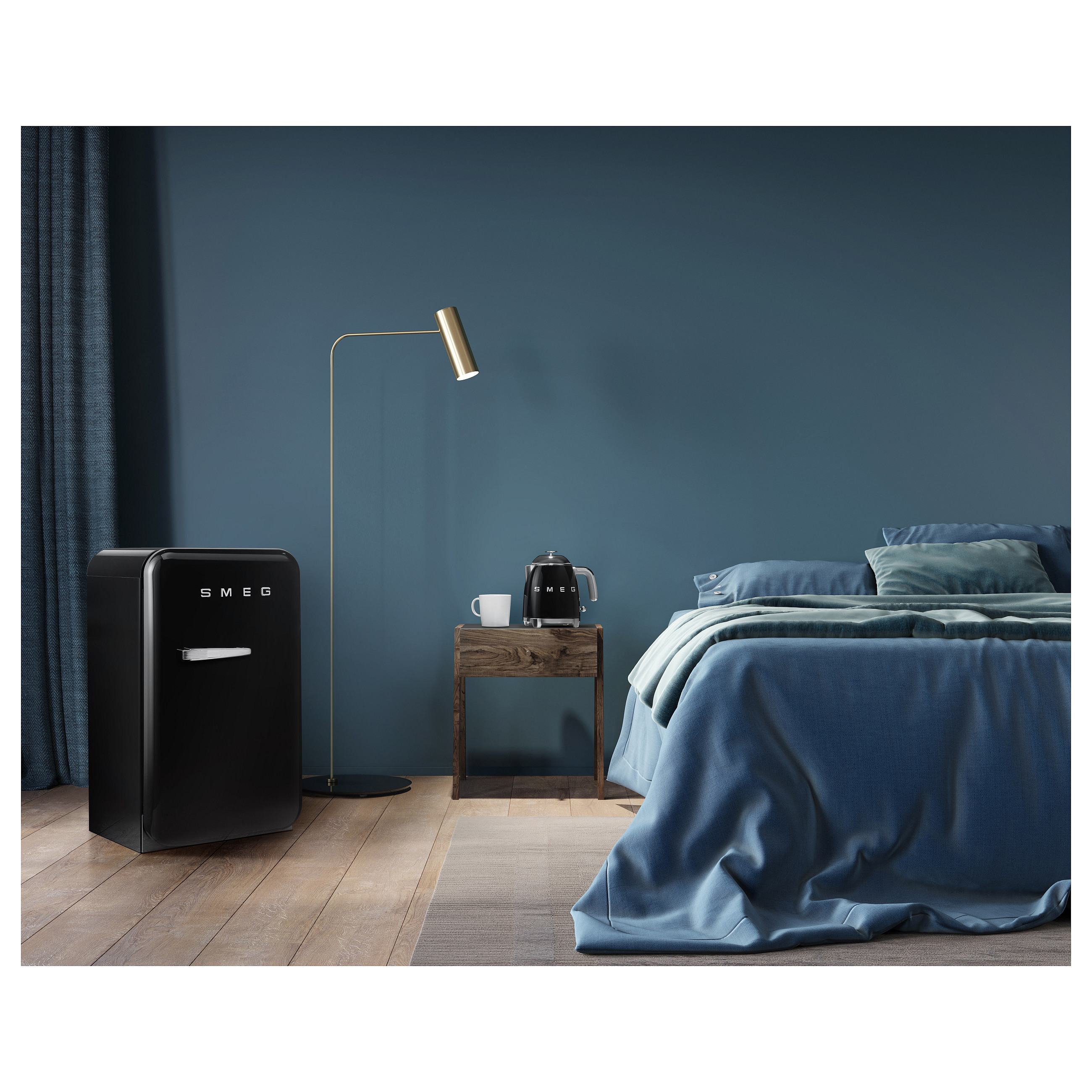 Kettle SMEG KLF05BLEU mini 0.8L crna boja-16