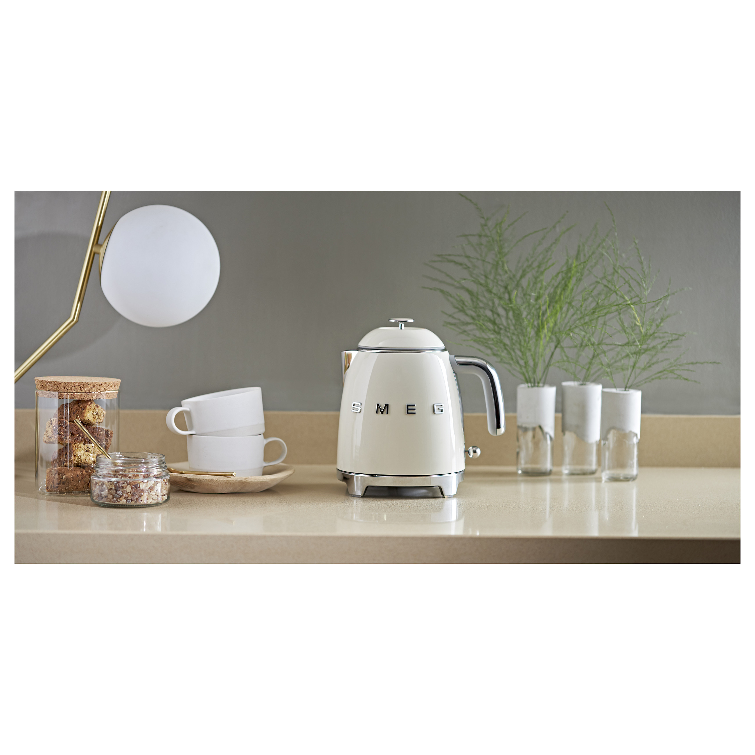Kuhalo za vodu SMEG 50's Style KLF05CREU, 0.8L, 1400W, krem-13