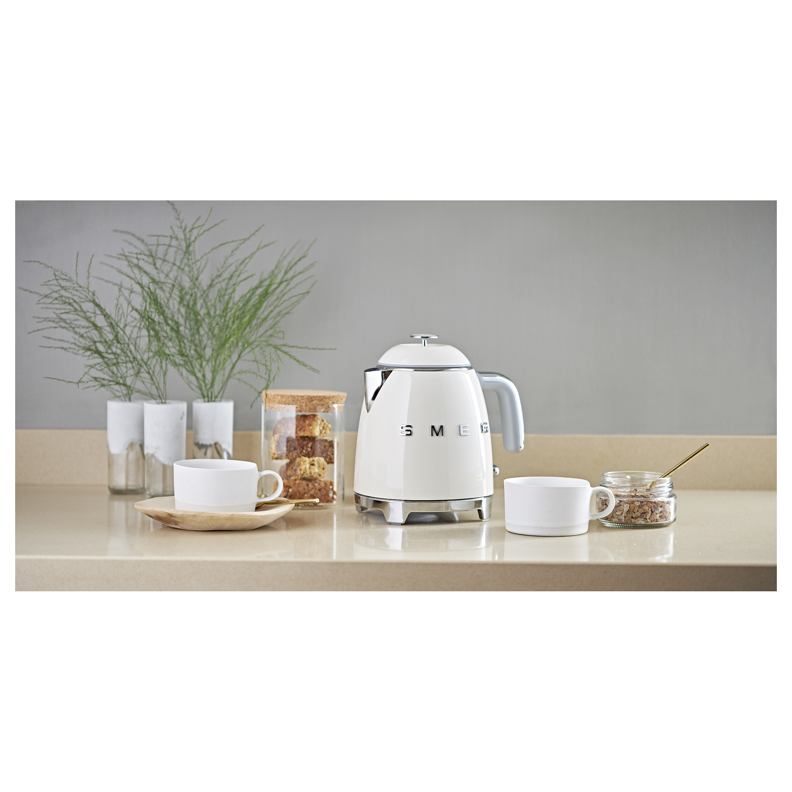 Kuhalo za vodu SMEG 50's Style KLF05CREU, 0.8L, 1400W, krem-14