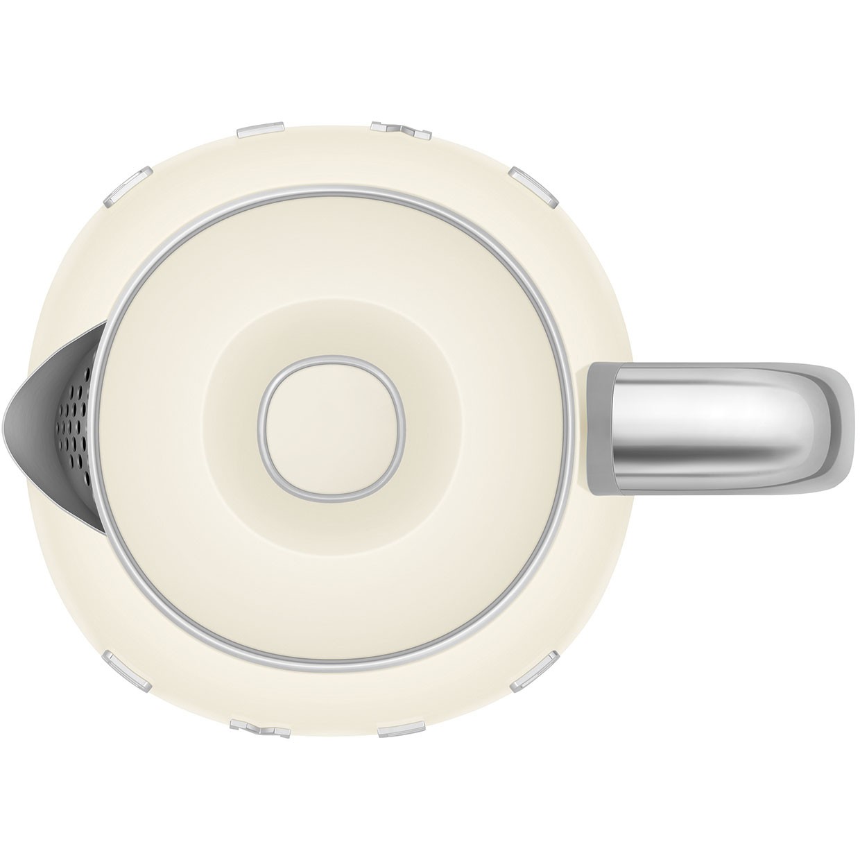 Kuhalo za vodu SMEG 50's Style KLF05CREU, 0.8L, 1400W, krem-6