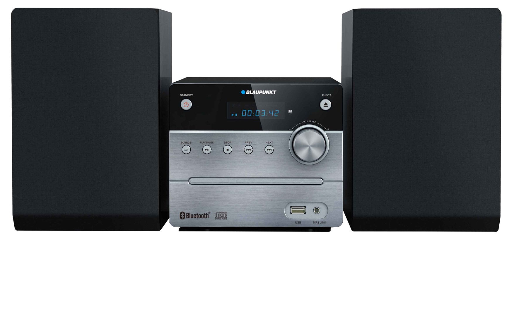 Audio sustav Blaupunkt MS12BT (Home audio micro system, 5 W, Crna)-0