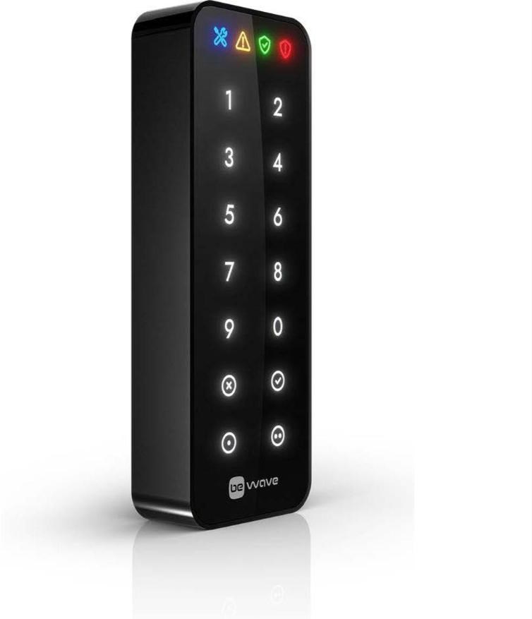 Bežična šifrator tipkovnica SATEL AKP-200-W (bijela)