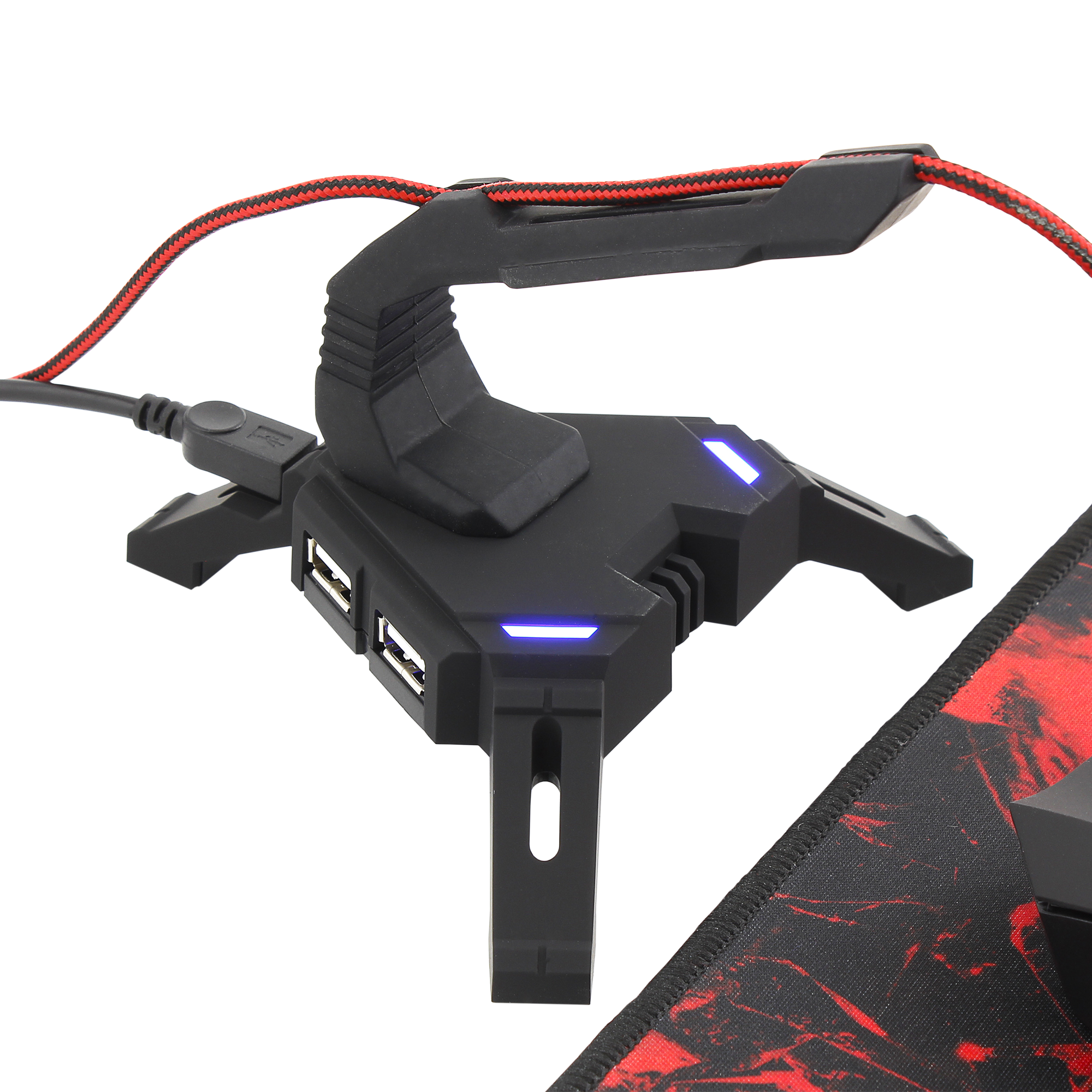 White Shark MOUSE BUNGEE/USB HUB X-200 SCORPION-5