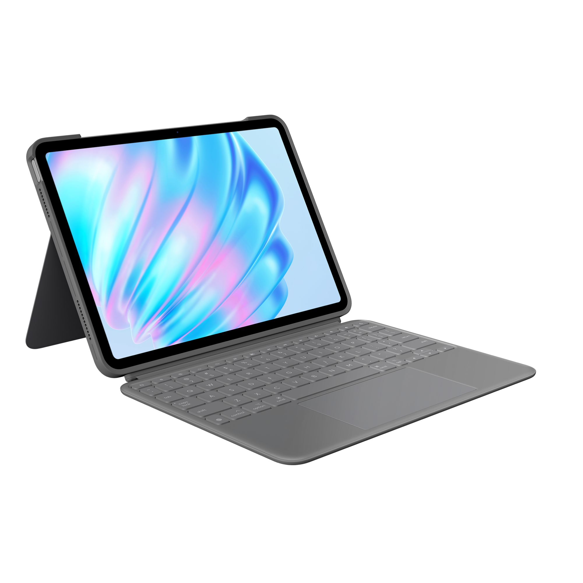 Tipkovnica LOGITECH Combo Touch za iPad Air 11-inch (M2) - OXFORD - 935OLD948 - Siva - US INT'L-0