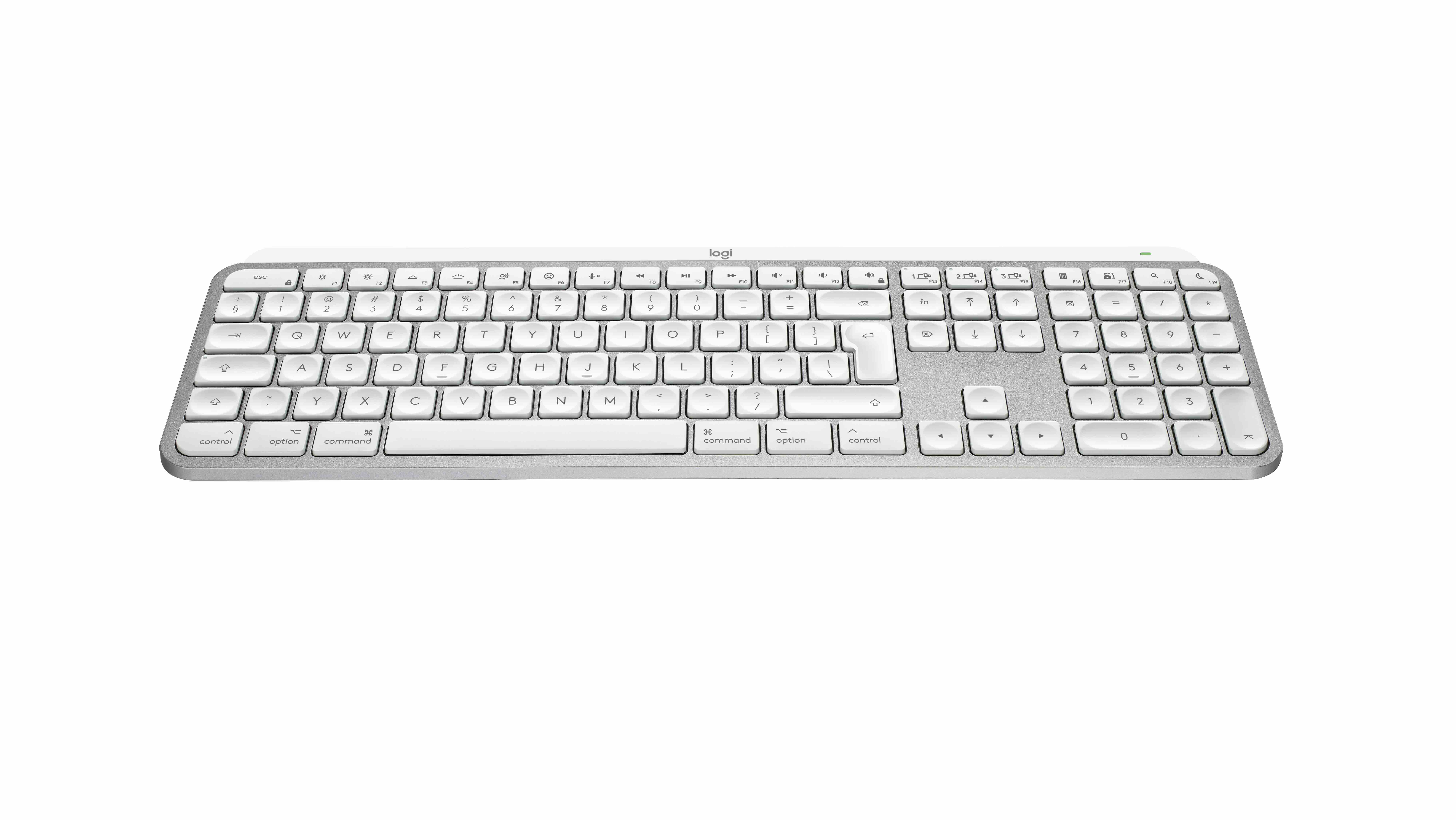 Bežični miš LOGITECH MX Keys S for Mac Compact - Pale Grey - US/INT-3