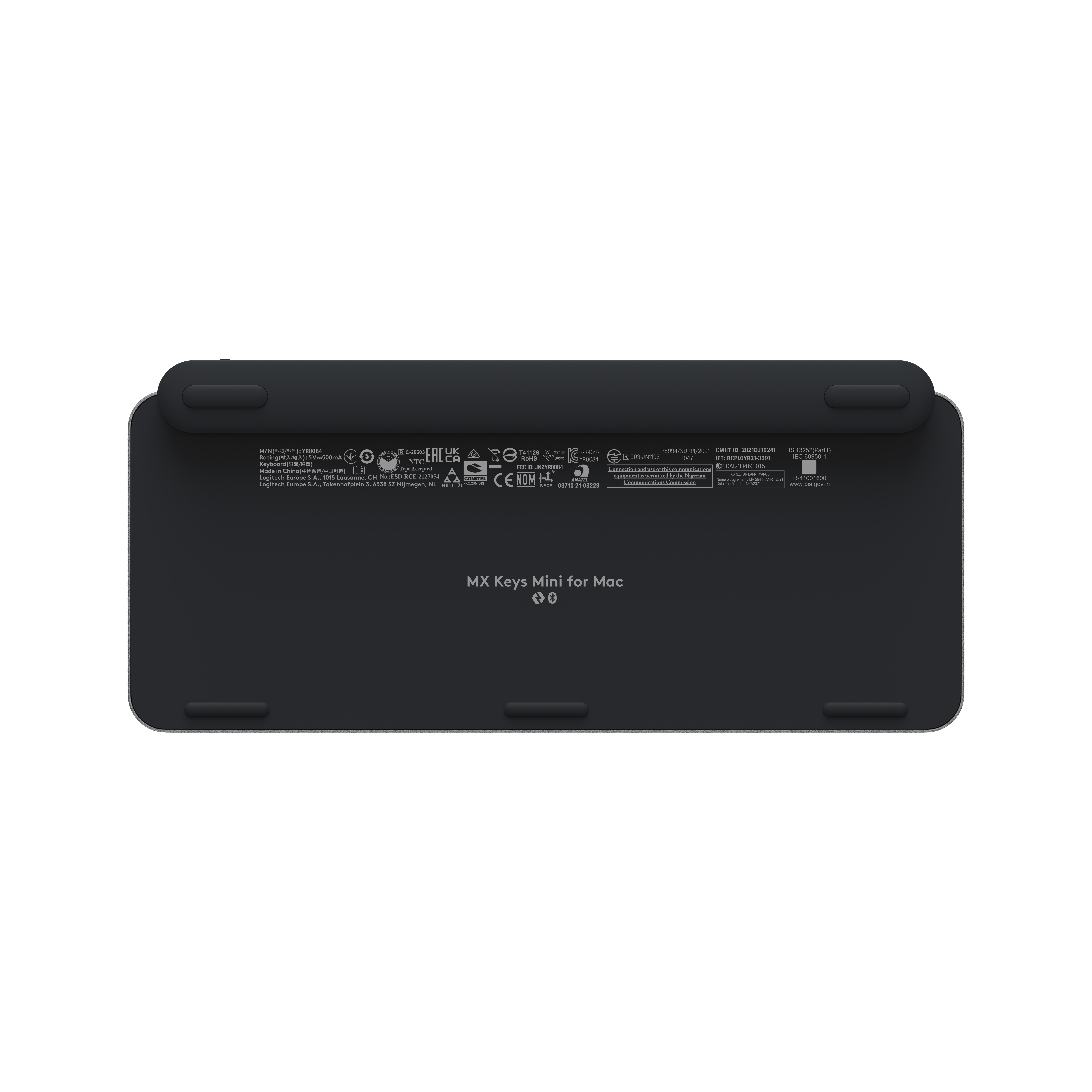 Bežična tipkovnica LOGITECH MX Keys Mini For Mac - Space Grey - US/INT-2
