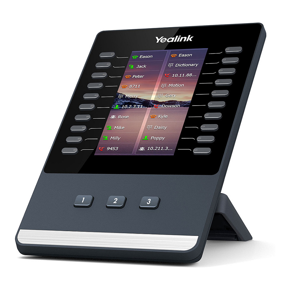 Yealink EXP43 IP add-on module Black, Grey 23 buttons-0