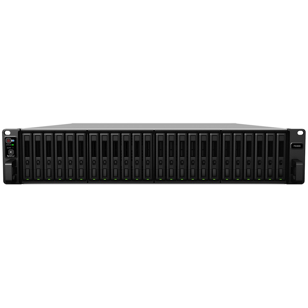 NAS/storage server SYNOLOGY FlashStation FS3600 Rack (2U) Ethernet LAN Crna