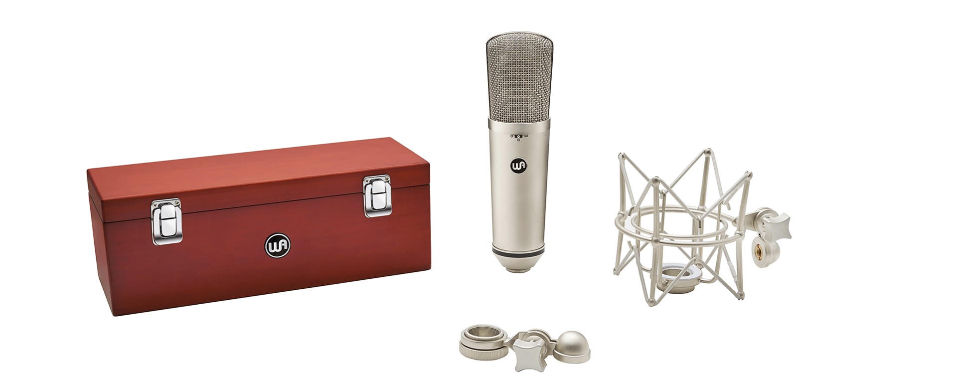 Studijski kondenzatorski mikrofon WARM AUDIO WA-87 R2 Nickel-0