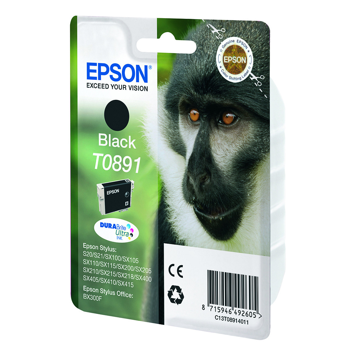 Tinta EPSON Monkey T0891 (crna, durabrite ultra)-1
