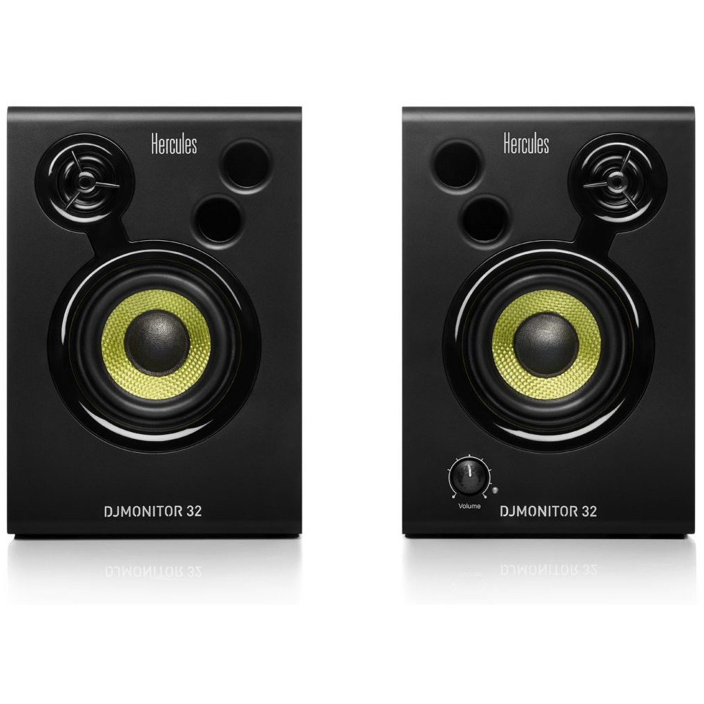 Zvučnici HERCULES DJMonitor 32 (Crni, Žičani, 30 W)-0