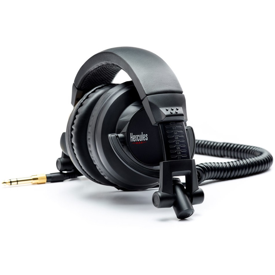 Slušalice HERCULES HDP DJ45 (žičane, on-ear, crne)-3