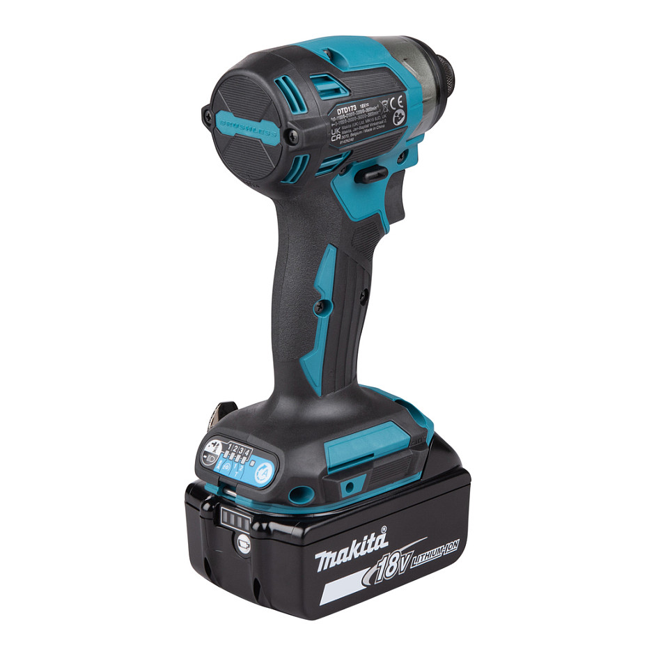 Impact driver MAKITA DTD173RTJ (18V, 180Nm, 2x5.0Ah)-19