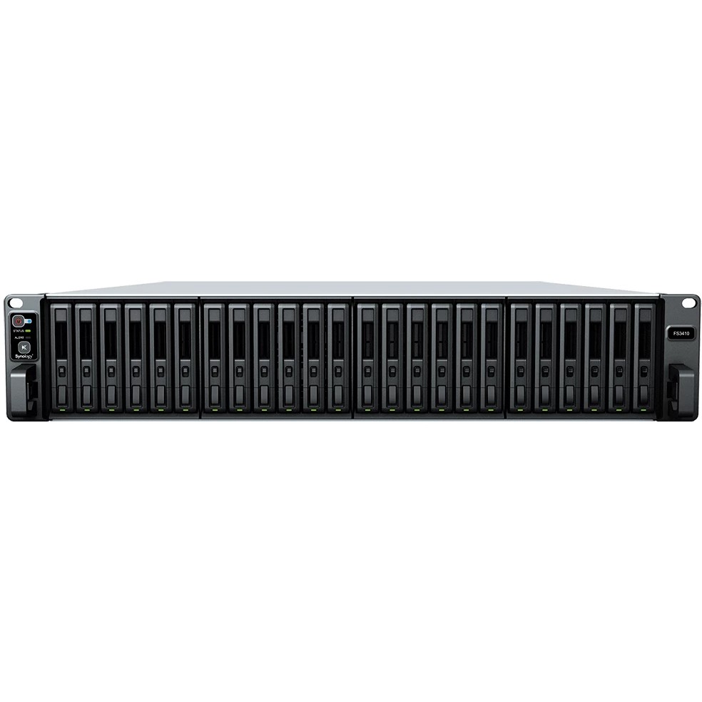 NAS/storage server SYNOLOGY FlashStation FS3410 Rack (2U) Ethernet LAN Crna