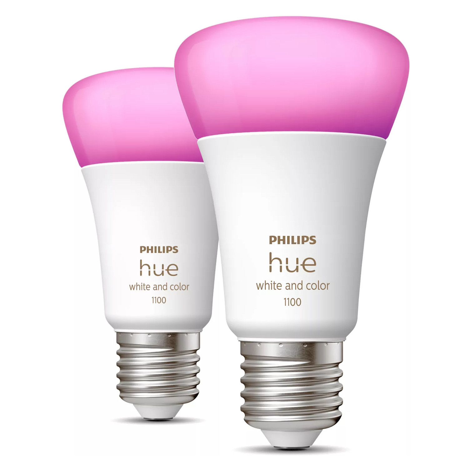 Philips Hue White and colour ambience A60 – E27 smart bulb – 1100 (2-pack)