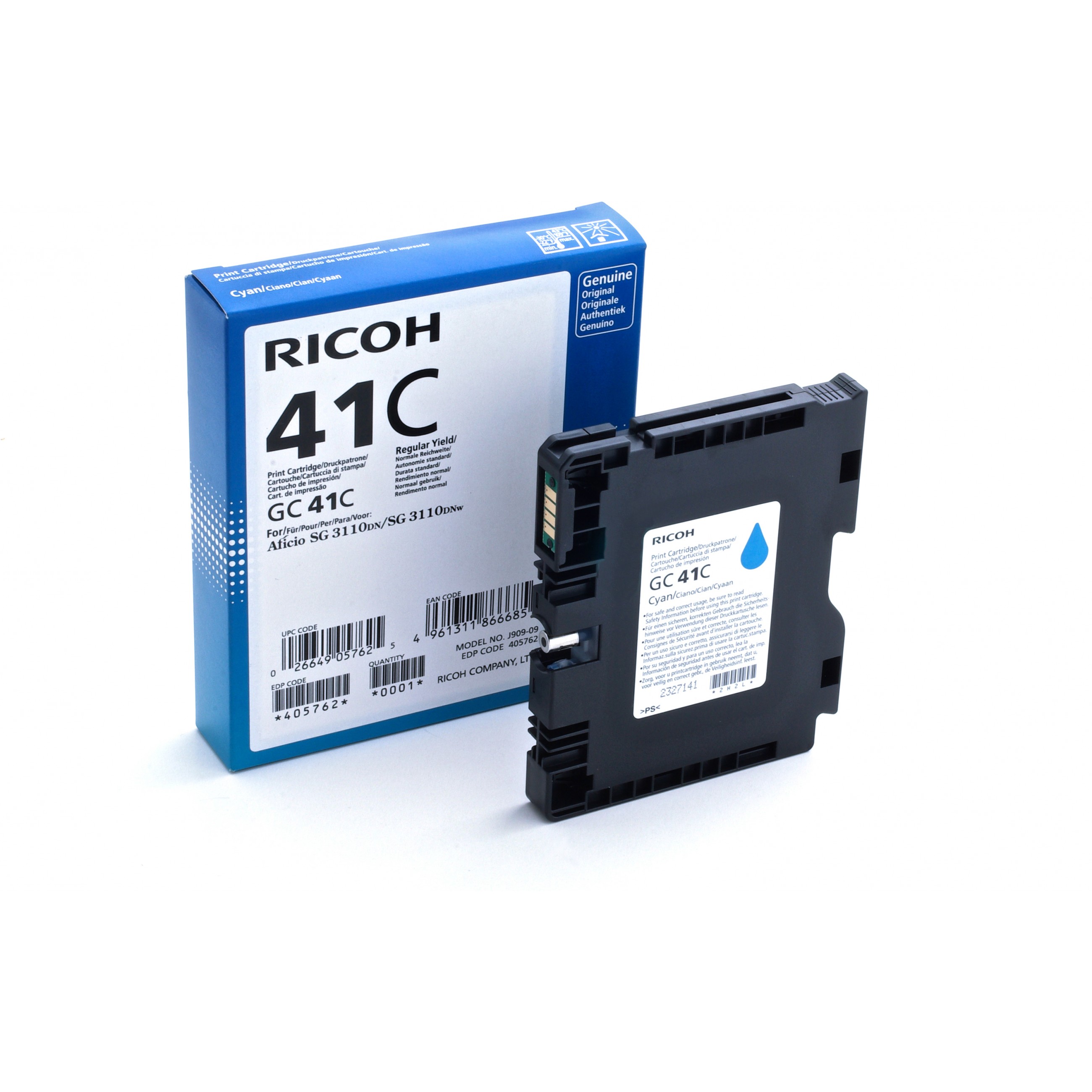 Toner RICOH GC41 cyan visoki kapacitet