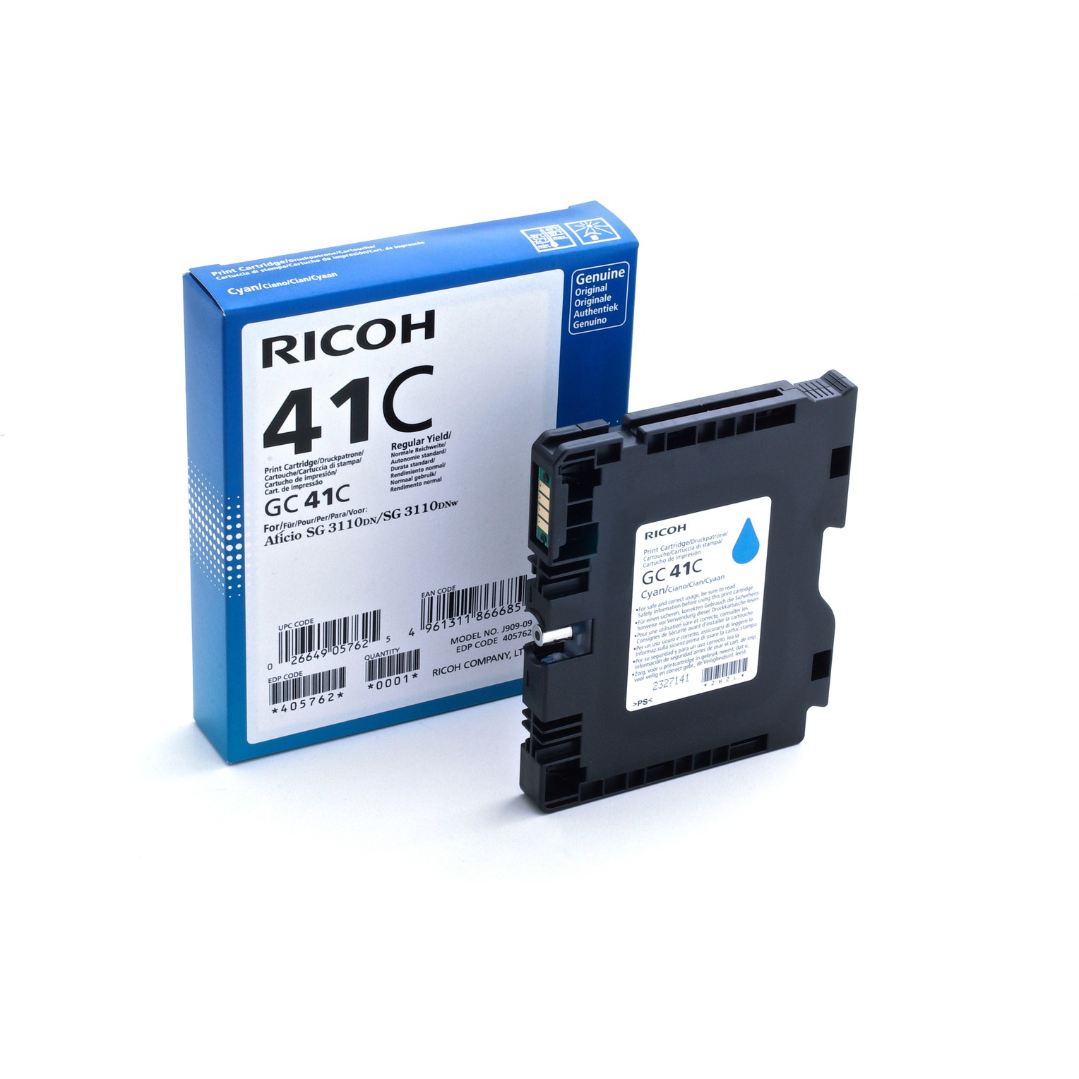 Toner RICOH GC41 cyan visoki kapacitet-1
