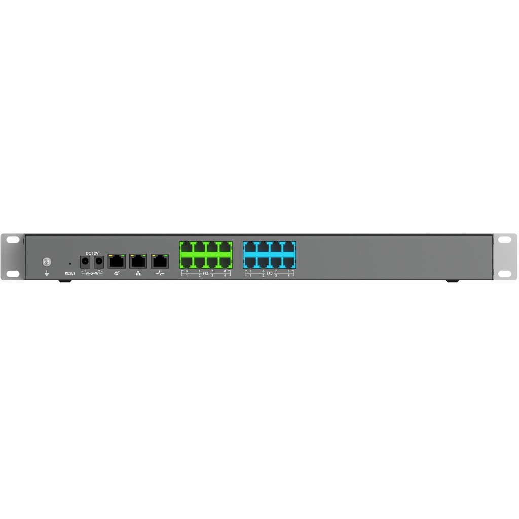 PBX sustav → GRANDSTREAM → UCM6308A → (2000 korisnika, IP Centrex, virtualni IP)-0