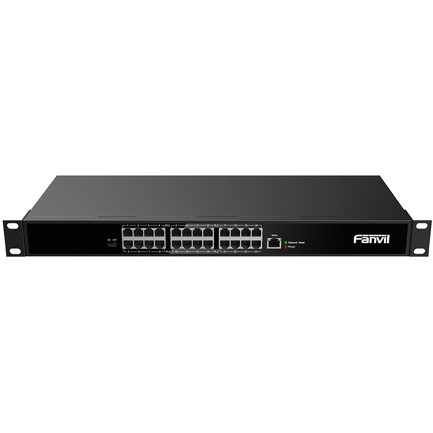 Mrežni prekidač FANVIL PN24 (Unmanaged, Fast Ethernet 10/100, Crni)-2