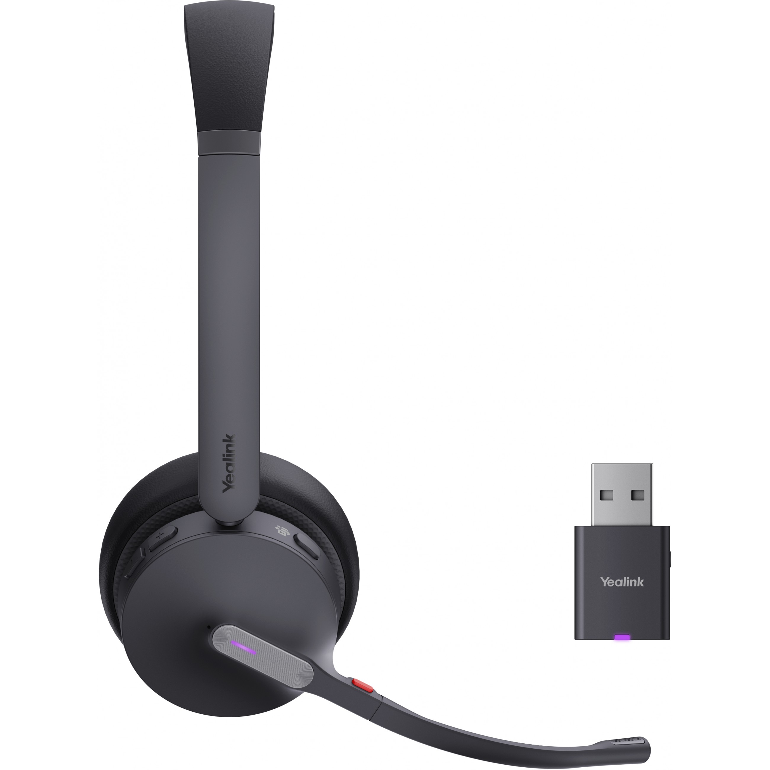 Slušalice YEALINK WH64 Hybrid Dual Teams Headset bežični (Bluetooth, Micro-USB, crna boja)-4