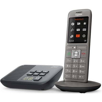 DECT telefon GIGASET CL660A (Antracit, Crna boja)