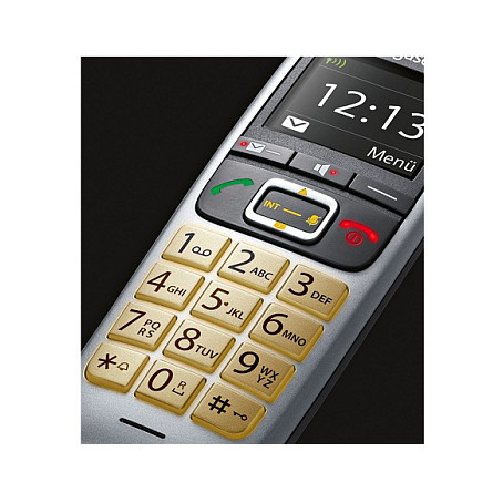 Telefon GIGASET E560 (DECT telefon, ID pozivatelja, Crna, Srebrna)-9