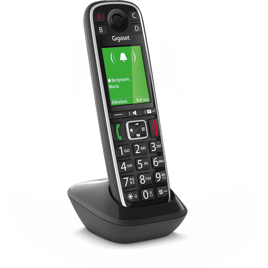 Telefon GIGASET E720HX Analog/DECT s pozivnim ID-om crna boja-2