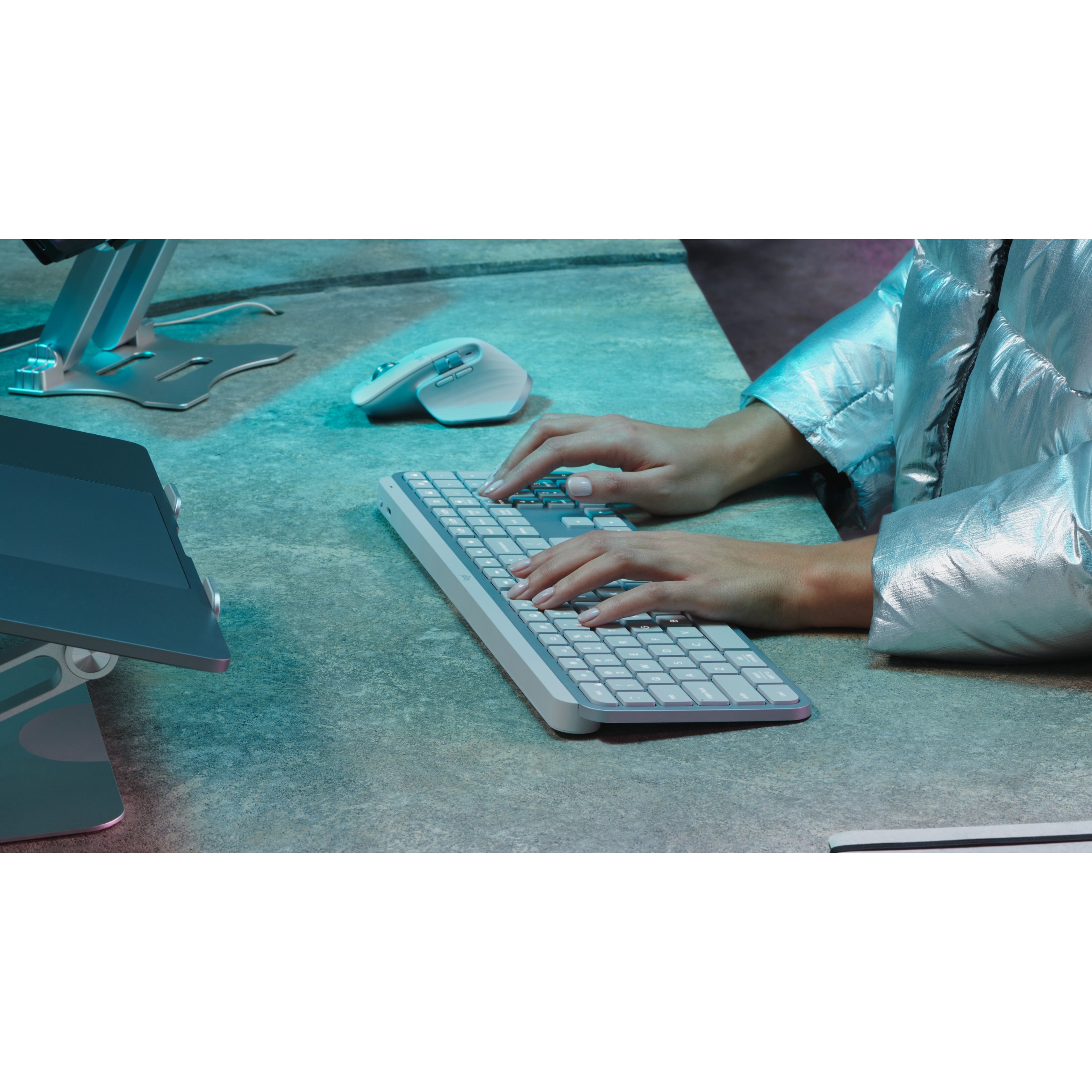 Logitech MX Keys S – internacionalna non HR tipkovnica-7
