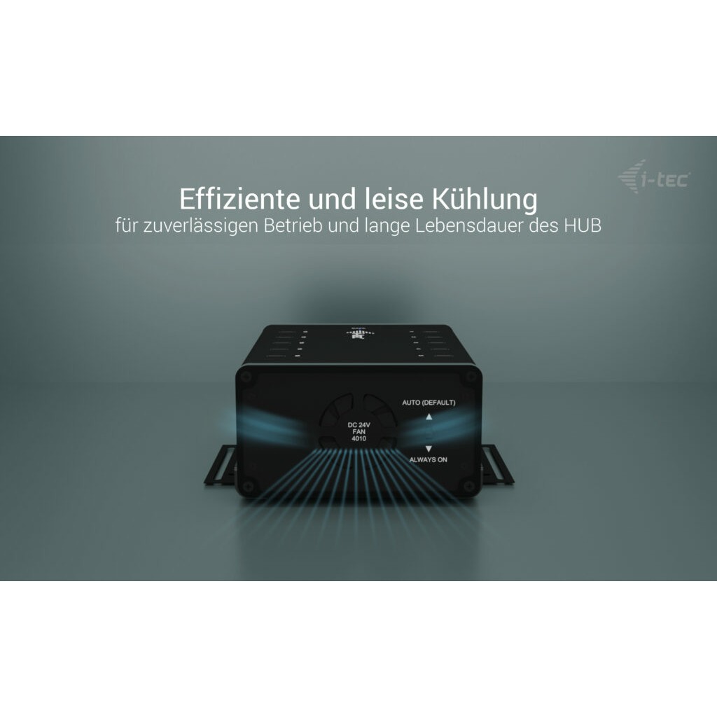 HUB I-TEC punjenje HUB 10X USB-C/USB-C/USB-A 15W/PORT 180W-8