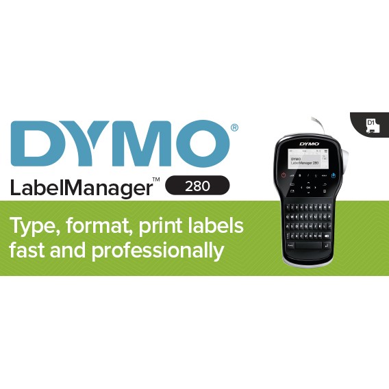 LabelManager DYMO 280 QWERTZ Kitcase-11
