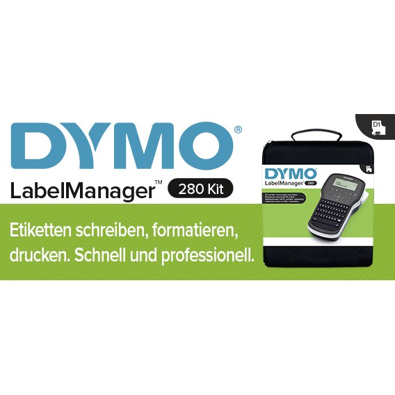LabelManager DYMO 280 QWERTZ Kitcase-12