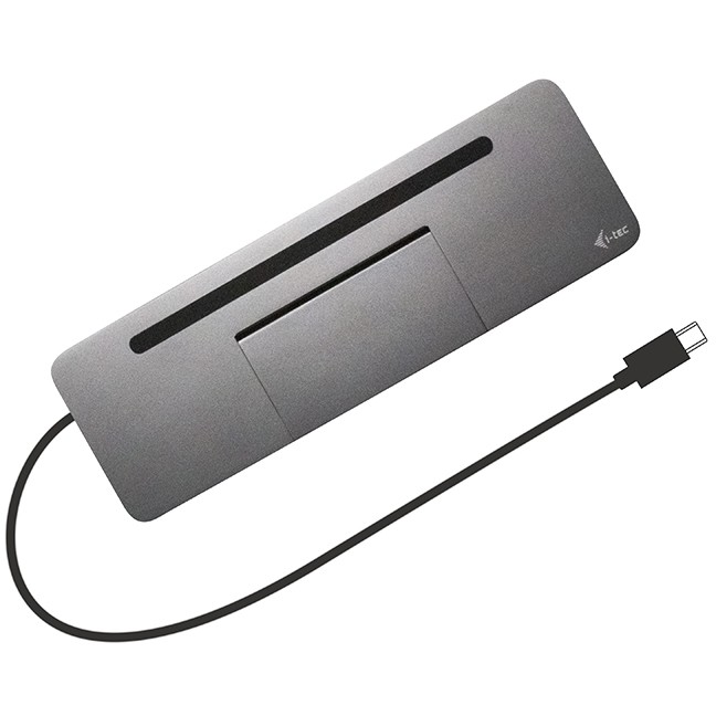 Docking Station I-TEC i-tec Metal USB-C Ergonomic 4K 3x Display Docking Station + Power Delivery 85 W-6