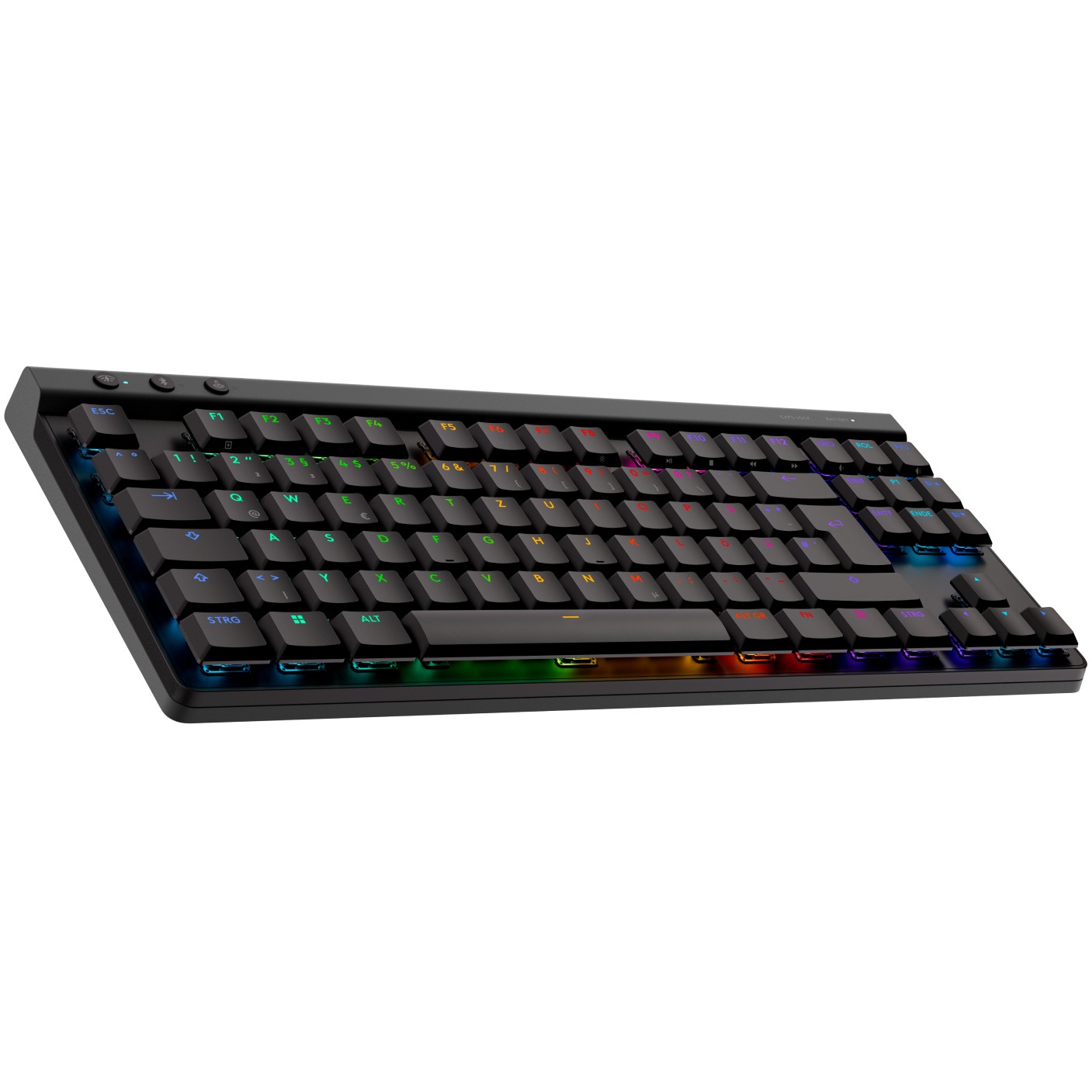 Tipkovnica LOGITECH G 920-012542 za gaming, USB + RF Wireless + Bluetooth, QWERTZ, njemački, crna – internacionalna non HR tipkovnica-1