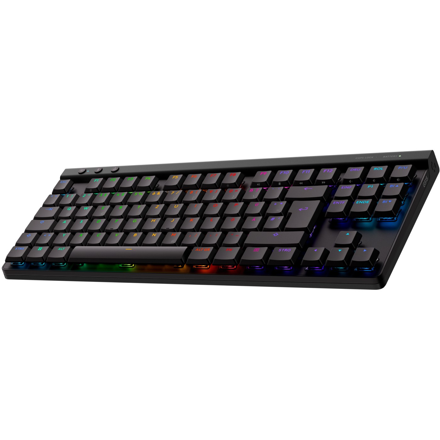 Tipkovnica LOGITECH G 920-012542 za gaming, USB + RF Wireless + Bluetooth, QWERTZ, njemački, crna – internacionalna non HR tipkovnica-2