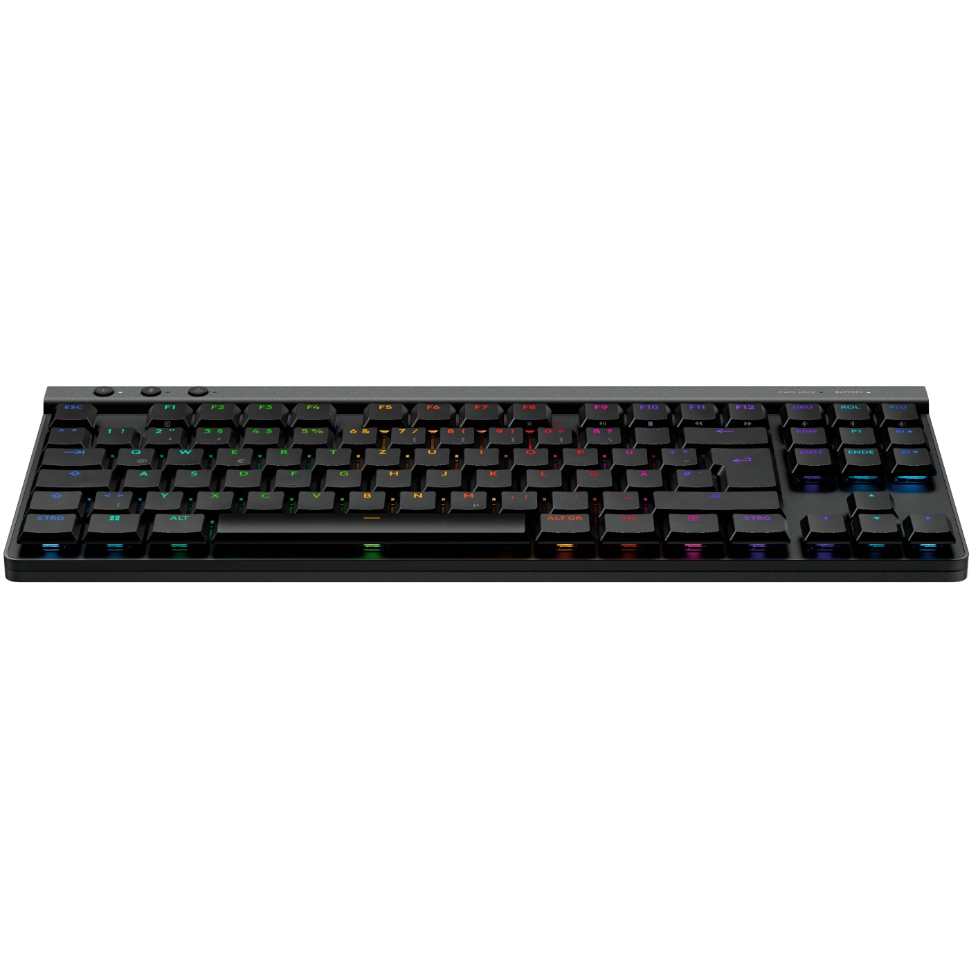 Tipkovnica LOGITECH G 920-012542 za gaming, USB + RF Wireless + Bluetooth, QWERTZ, njemački, crna – internacionalna non HR tipkovnica-3