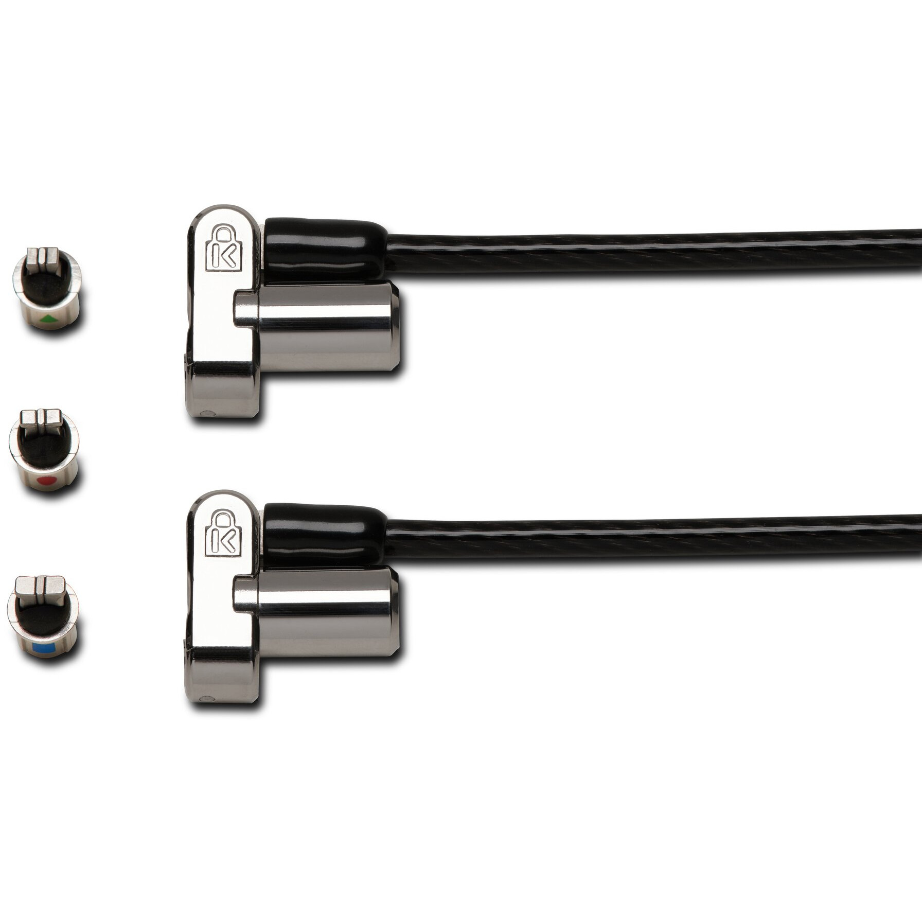 Kensington Universal 3-in-1 Keyed Lock Twin Head-1