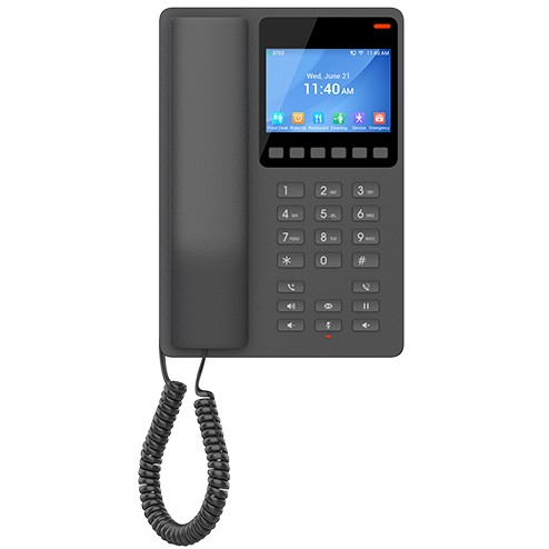 Grandstream Networks GHP631W IP phone Black 2 lines LCD Wi-Fi